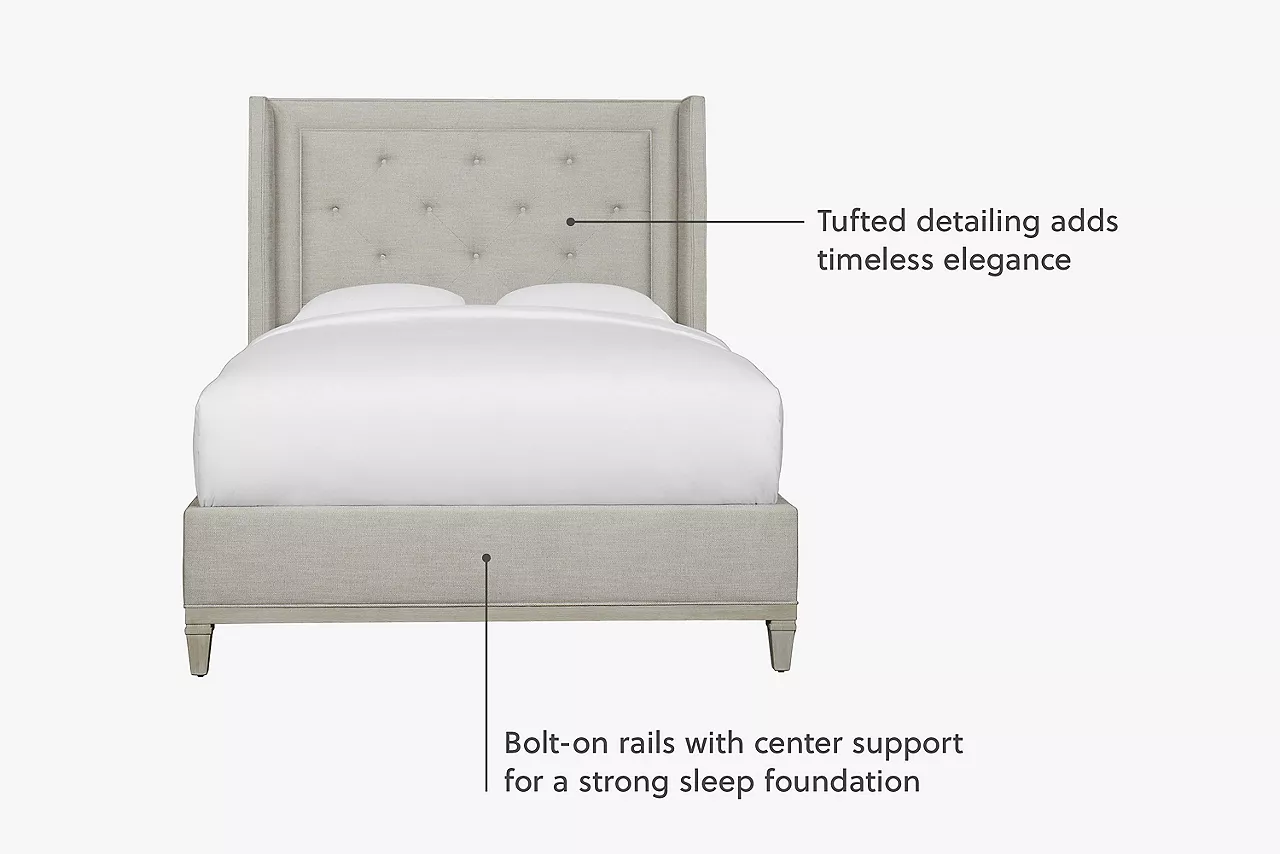 Hyde Park upholstered bed benefits